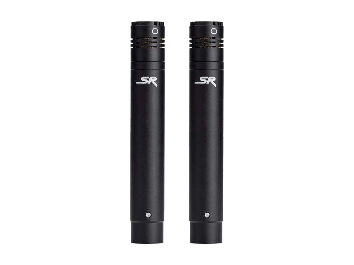 Monoprice Stage Right Series Small Pencil Condenser Microphones (625907), Black
