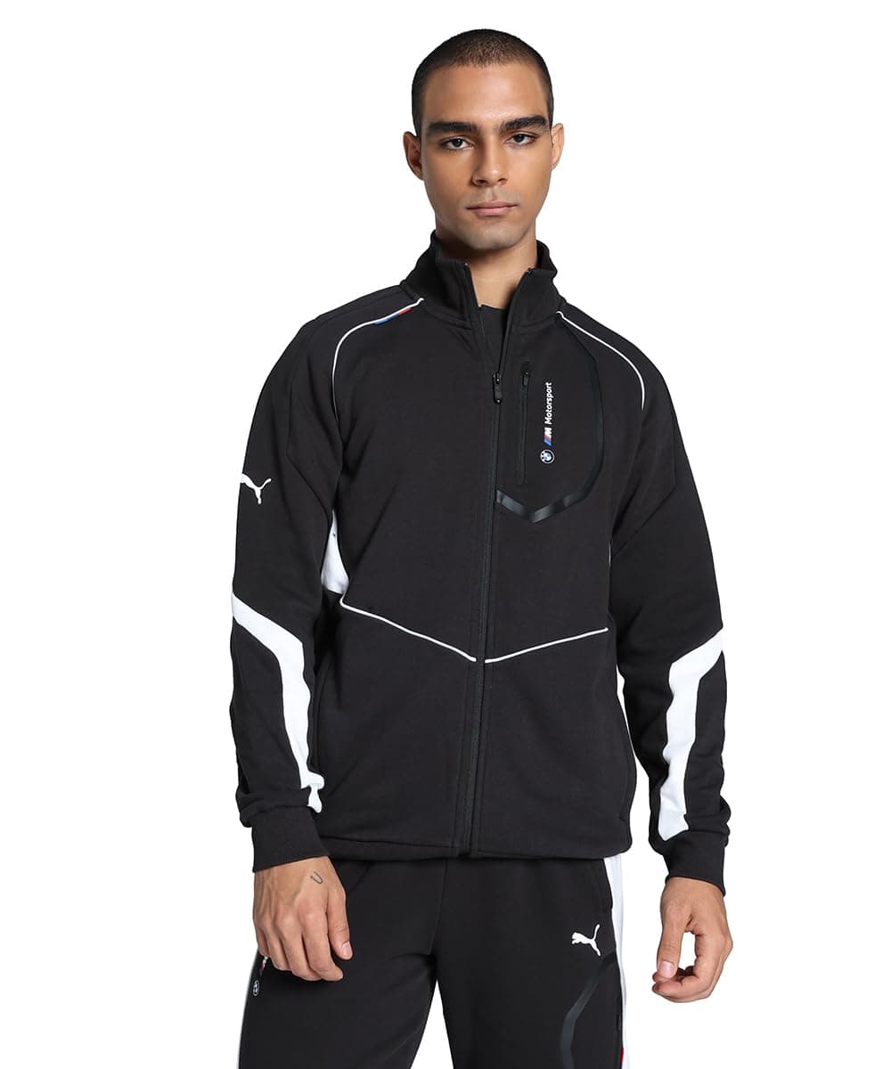 Puma Mens BMW MMS SWEAT JACKET,Black, XL (63061601)