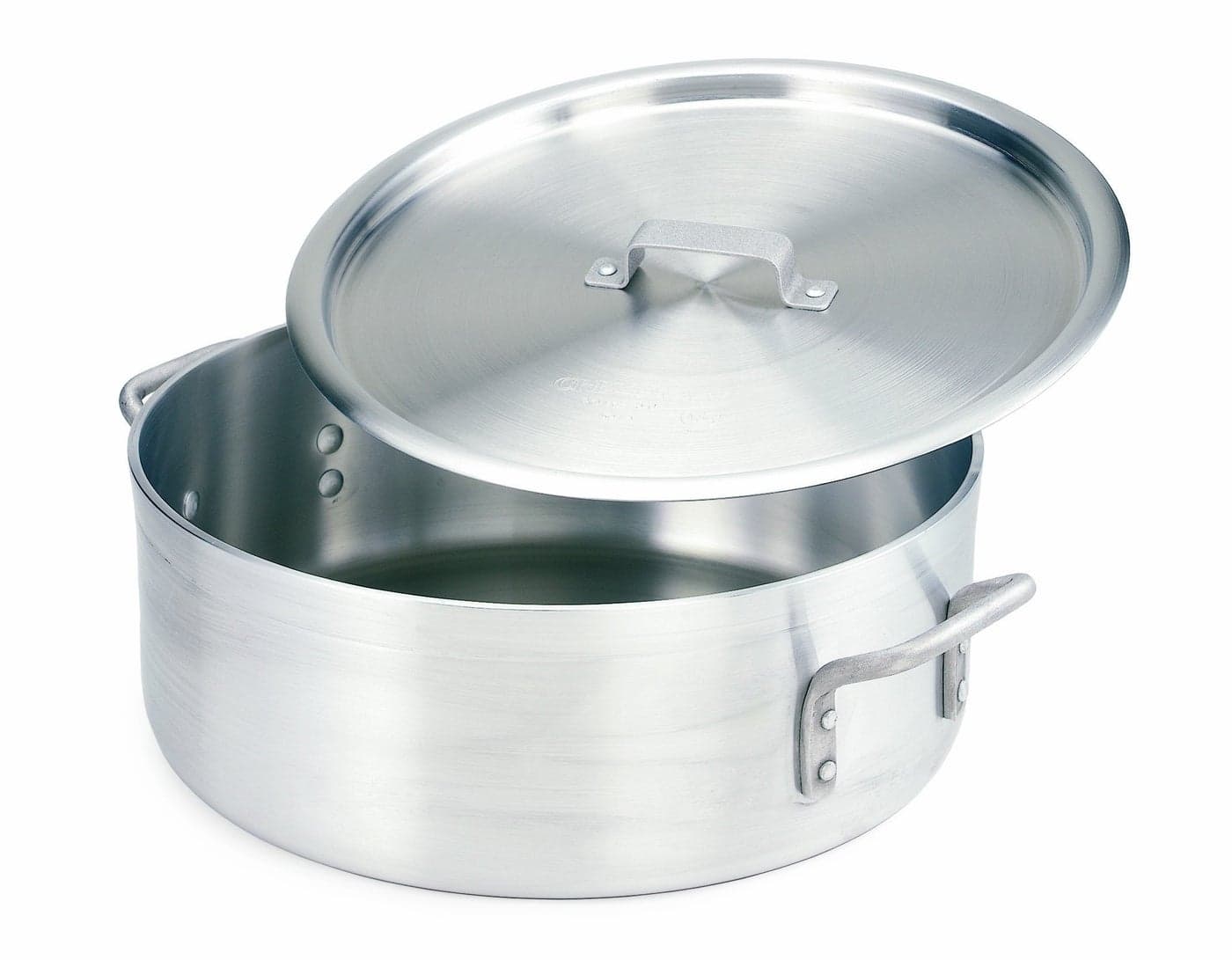 Crestware Extra Heavy Weight Aluminum Braziers with Pan Covers 10 Quart