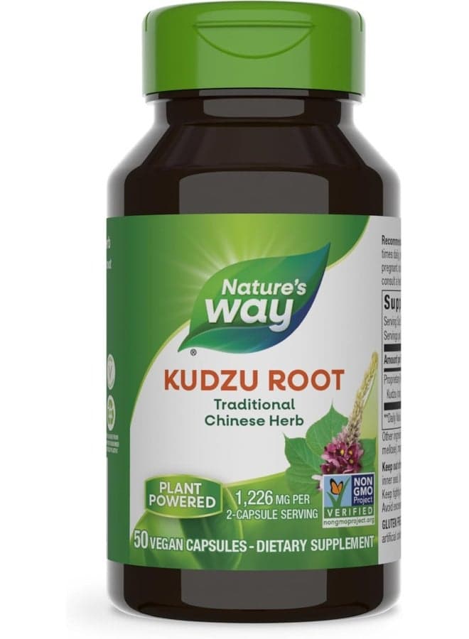Kudzu Root Vegetarian Capsule 50 Capsules