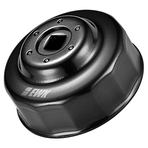 EWK 3/8 inch 64mm 14 Flute Oil Filter Wrench Compatible for Toyota Scion Honda Lexus