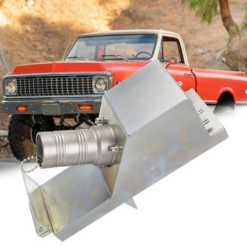 WIKIBB Taillight Fuel Filler Hidden Gas Door Relocation Kit for 19671972 Chevrolet ChevyGMC C10 Truck 6772TLFFK Left Rear