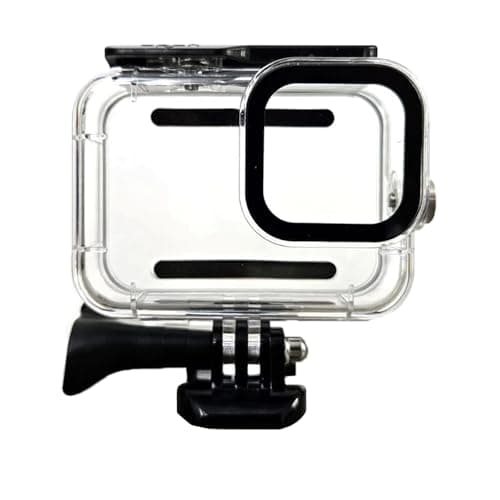 Action Pro Waterproof Housing Case Compatible with GoPro Hero 9/10/11/12/13 | 60M Underwater Diving Protective Case | Shockproof Anti-Scratch Clear Camera Case with Mount
