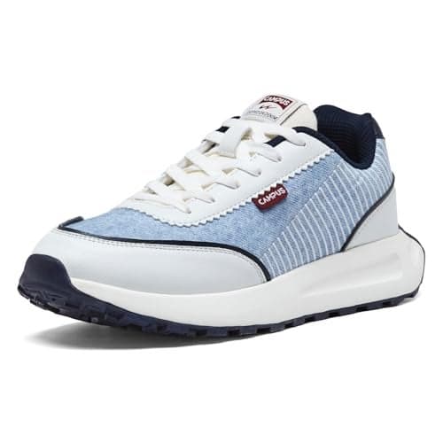 Campus Men's DANISON Sky/Off WHT Sneakers - 7UK/India 1 Pair