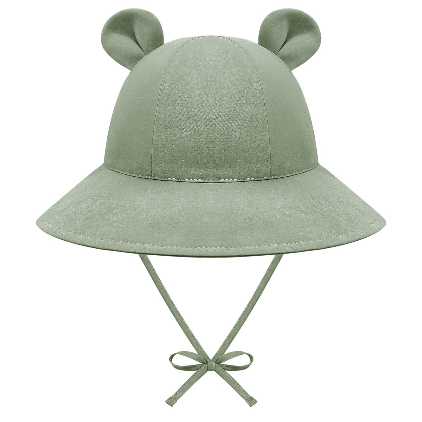 Baby Hats 06 Months Baby Boy Sun Hat Bear Ears Infant Sun Hat Beach Infant Hats for Girls Cute Infant Bucket Hat Green