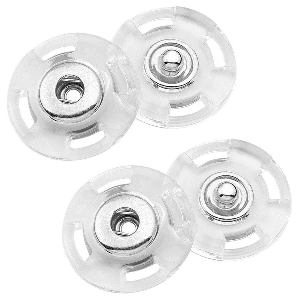20 Sets Clear Sewon Snap Closing Buttons Fasteners for Dress Coat Clothing DIY Sewing 18mm