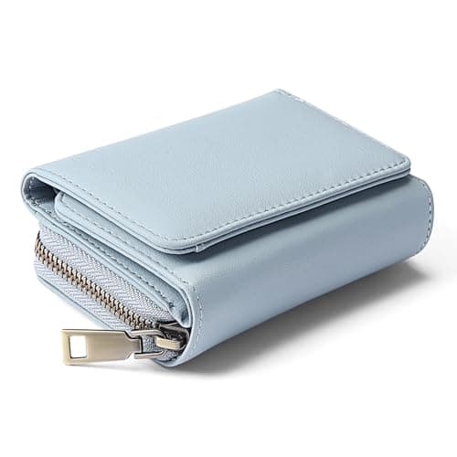 GAEKEAO Small Wallets for Women Leather RFID Blocking Credit Card Holder Wallet