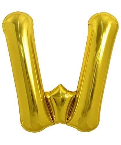 TONIFUL 40 Inch Large Gold Letter Balloons HeliumFilled Foil Mylar Big Balloons for 2026 New Year Eve Graduation Wedding Baby Shower Birthday Party Anniversary Decorations