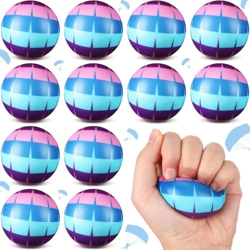 Soulchen 12 PCS Video Game Party Favors Stress Balls Sensory Fidget Toys Gifts for Kids Video Game Party Decorations Supplies Goodie Bag Stuffers