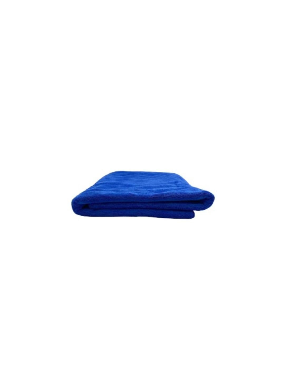 Spring (Royal Blue) Microfiber Hair Towel (70 x 140 Cm-Set of 1 Pc) Highly absorbent and Quick Dry Bath linen-450 Gsm