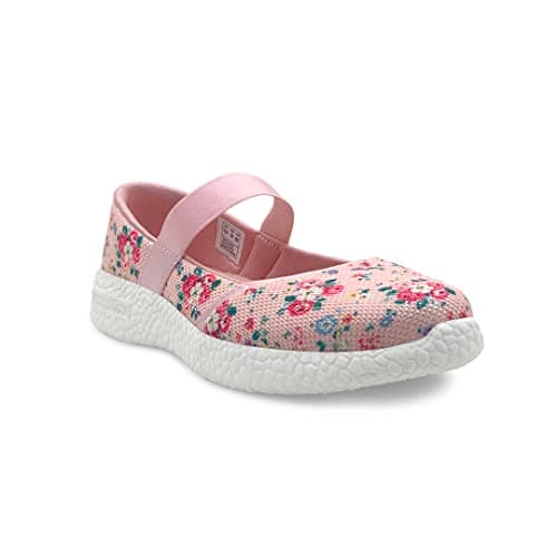 KazarMax Kids Girl's Peach Ballerinas - 13 Kids UK
