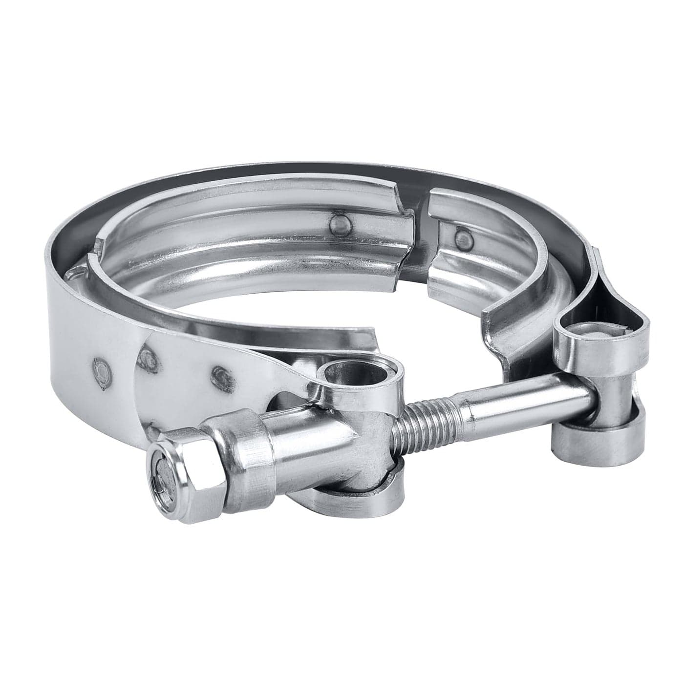 EVIL ENERGY 30 Inch V Band Clamp for Flange Kit Stainless Steel No flanges