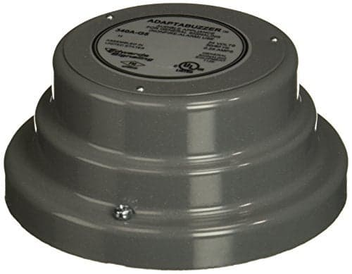Edwards-Signaling Buzzer, 24VAC, 0.250A, Gray (340A-G5)