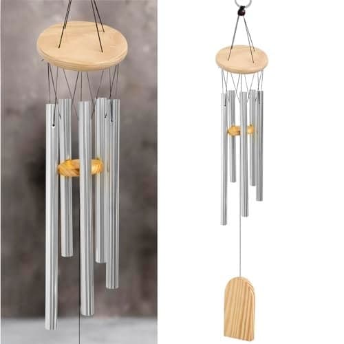 Crystu Fengshui Deep Sound Wind Chime, Wind Chimes for Home Decoration, Wind Chimes for Home Big Size