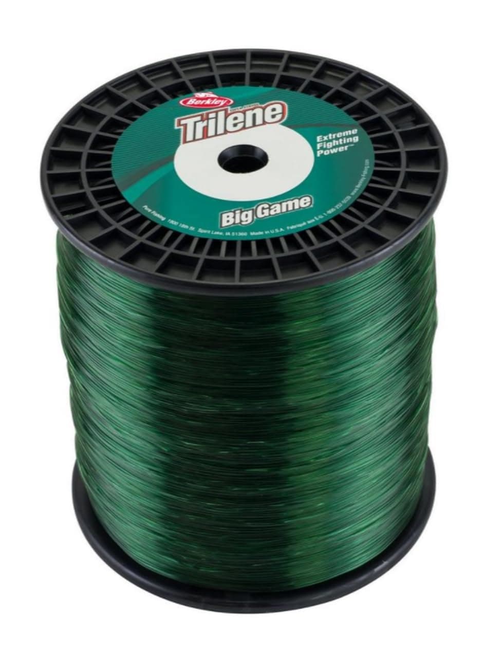 Berkley Trilene® Big Game™, Green, 25lb | 11.3kg, 7140yd | 6528m Monofilament Fishing Line, Suitable for Saltwater and Freshwater Environments