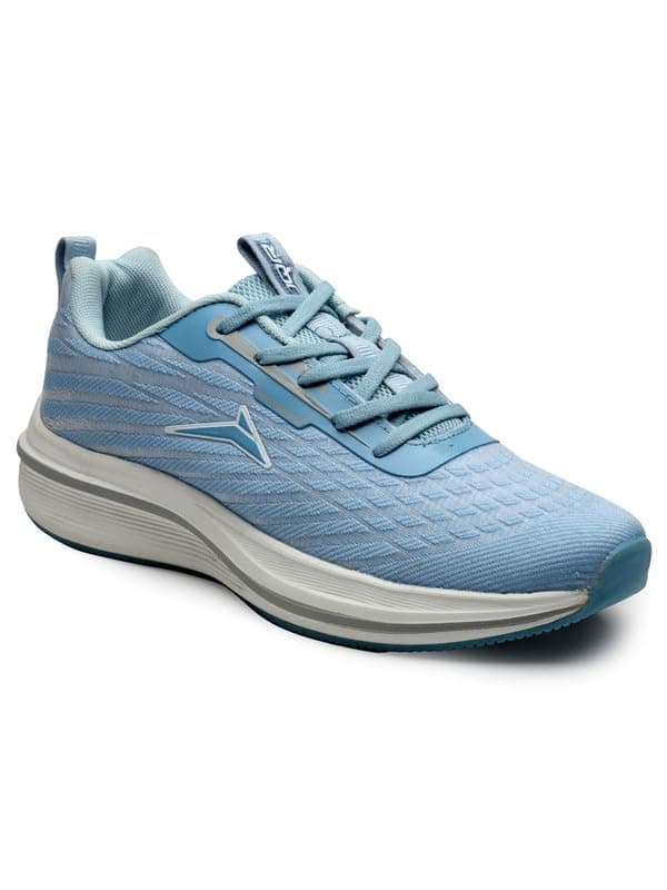 JQR ALICEE Women's Sports Running Shoes Knitting Upper Lace Up Design Soft Cushioned Memory Foam Insole Extra Grip Anti Skid Comfortable Lightweight Durable for Gym, Walking, Jogging & Everyday