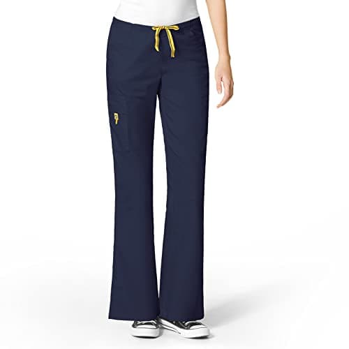 WonderWink Womens Origins Sierra Women's Medical Scrubs Pants, Navy, X-Large US