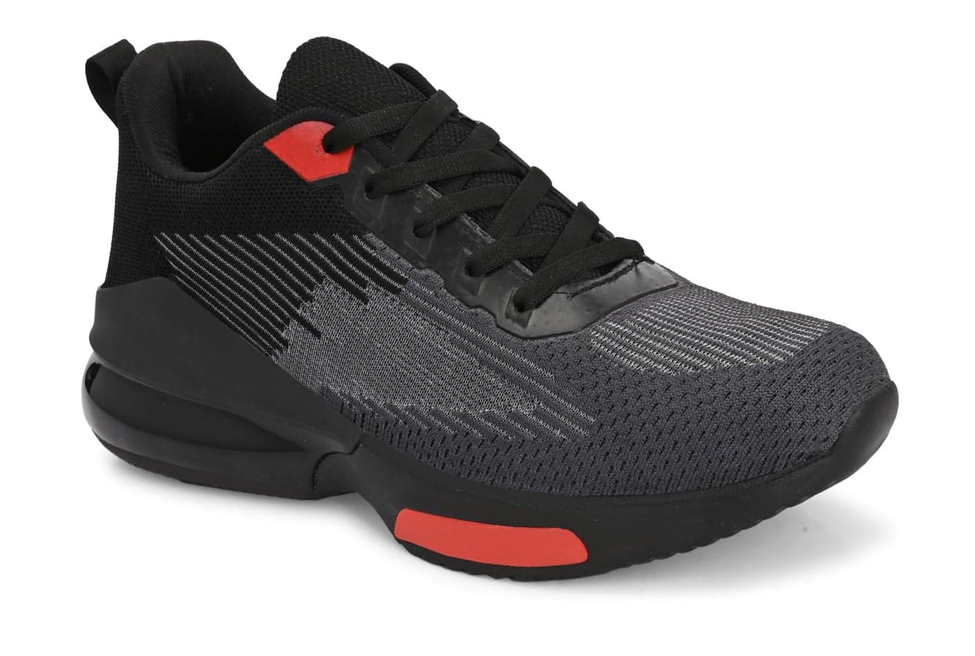 AFROJACK Men's Sport Shoes for Men|Running|Walking|Training|Gym|Jogging|Sneaker|Athletic|Laceup|Flexible|Lightweight|Dailyuse|Sports|Casual|ExtraSoft|Fitness (rs3) (Black)