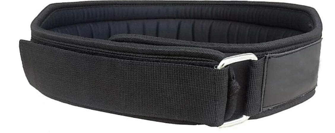 PRO GYM Multipurpose Weight Lifting Belt for Back Support Comfortable & Durable for Weightlifting, Gym, Workout - 100% Nylon, (4 Inch Wide) for Men and Women (L)