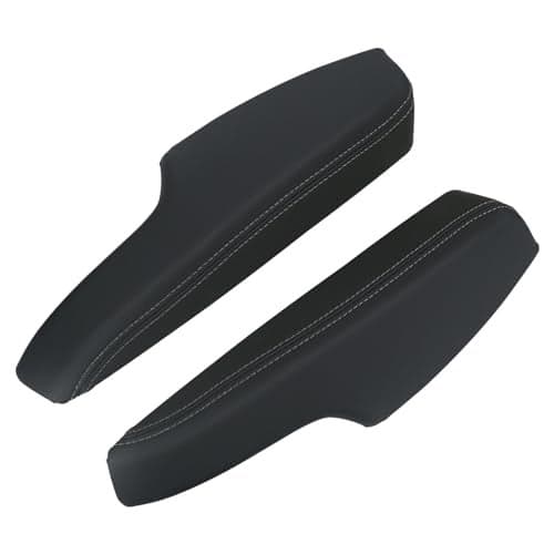 TQPONLY Front Armrest Door Panel Trim (1 Pair) | Compatible with 2011-2024 Chrysler 300 Dodge Charger Inside Left Driver & Right Passenger Side Door Pull Handle | Replaces 1WK36DX9AB 1WK36DX9AA