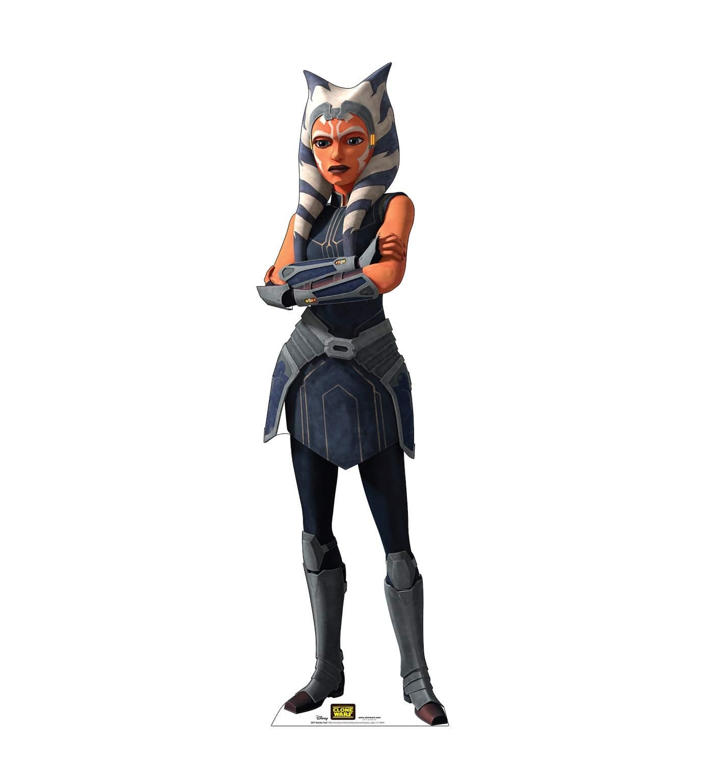 Cardboard People Ahsoka Tano Life Size Cardboard Cutout Standup Star Wars The Clone Wars Season 7