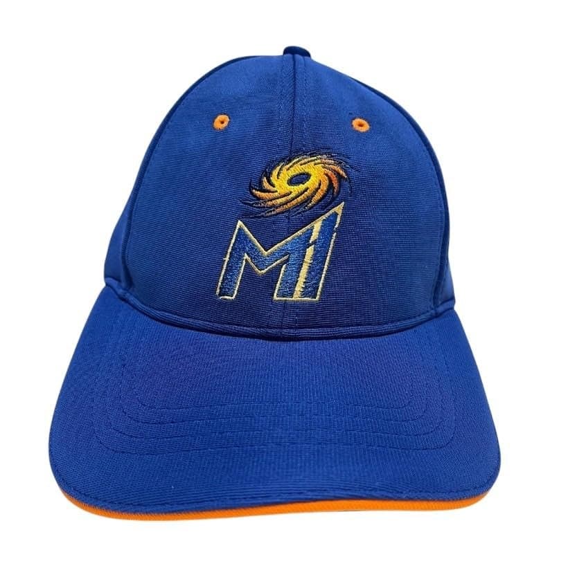 playR Mens Polyester IPL 2024 Mumbai Indians Fan Cap Blue, Free Size