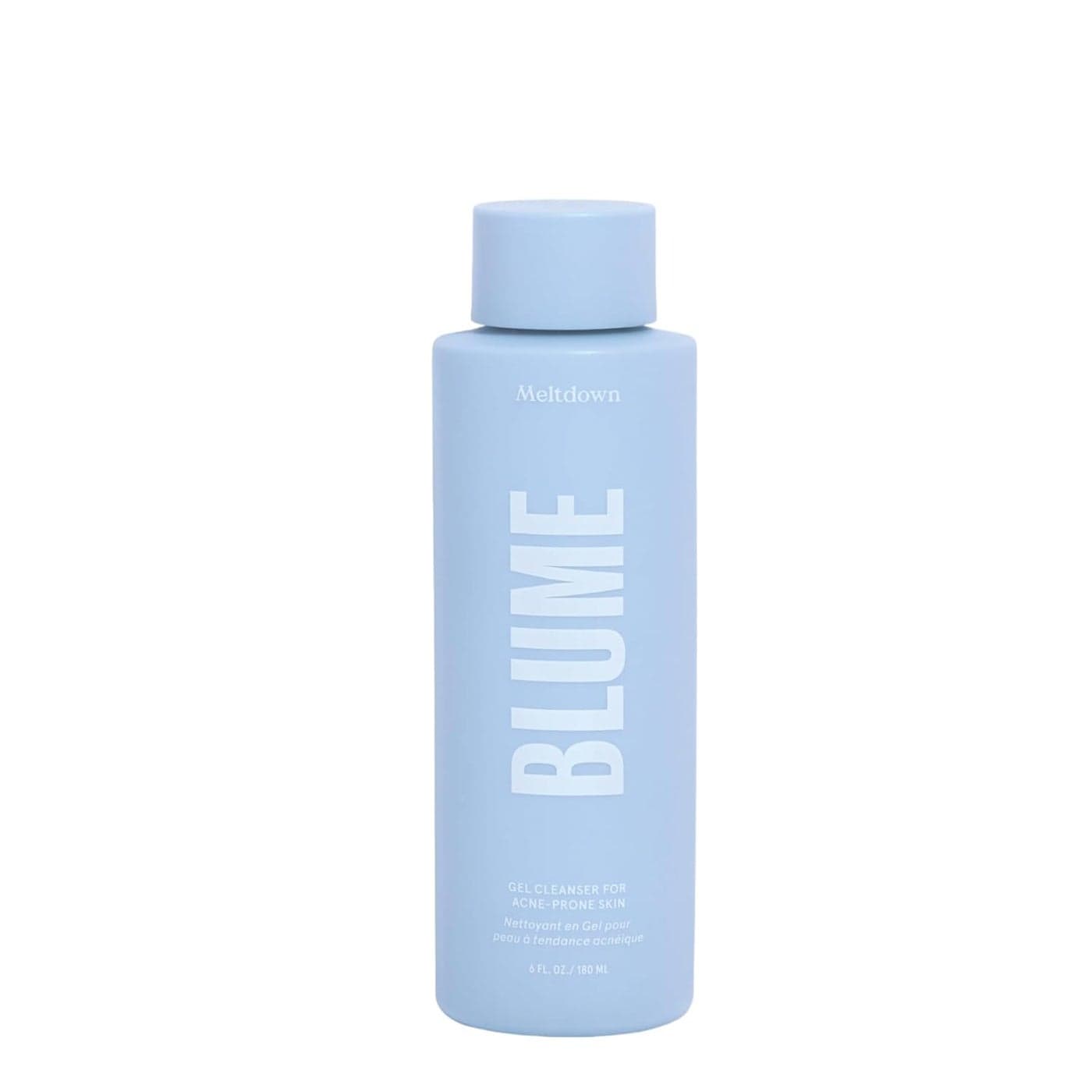 Blume Meltdown Gel Cleanser Soothing Facial Cleanser for AcneProne Skin Maintains pH Balance and Gently Removes Makeup Infused with Salicylic Acid Green Tea Extract and Ceramides 6 Fl Oz