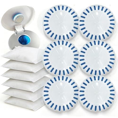 PurifyLogix 6 Sets of 35 Baking Soda Cartridges for Munchkin Step and Pail Diaper Pails 6 Cartridge 6 Lavender Scented Baking Soda Bags Diaper Pail Deodorizers Odor Absorber for Diaper Pails