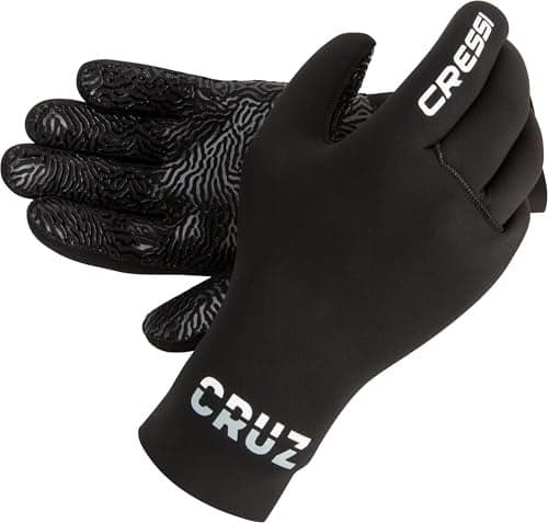 Cressi Cruz 3 mm (Black), Black, Small