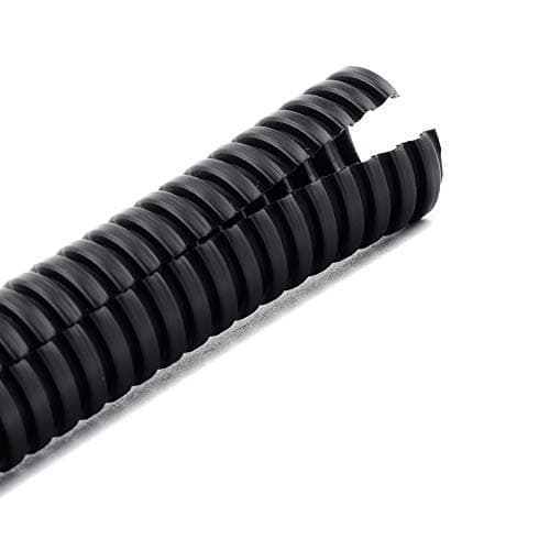 ZhiYo 13ft-1/4” 13ft-3/8” 13ft-1/2” Wire Loom Split Tubing Auto Wire Conduit Flexible Cover