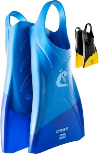 Cressi Pura Swim Fins BlueAzure XS