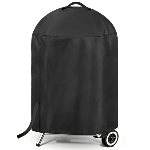 LBTING Grill Cover 26inch Heavy Duty 300D Oxford Waterproof Windproof UV Resistant BBQ Gas Grill Cover for Outdoor Barbecue Fit Most Brands Weber Brinkmann Char Broil Holland