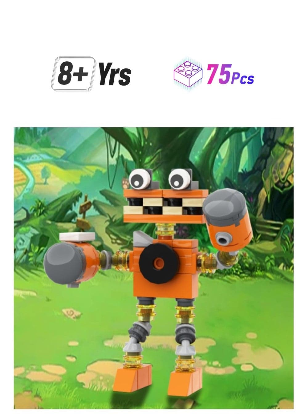 75 pcs My Singing Monsters Combination Educational Fun Collectible Action Figure Set Building Blocks Toy