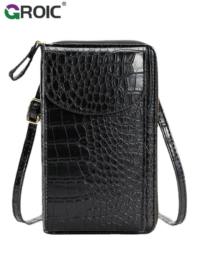 Leather Cell Phone Holster for Belt, Case with Belt Clip Fits iPhone 15 Pro Max Samsung Galaxy A15 A25 A54 A53 S23 Ultra S24 Pouch Holder