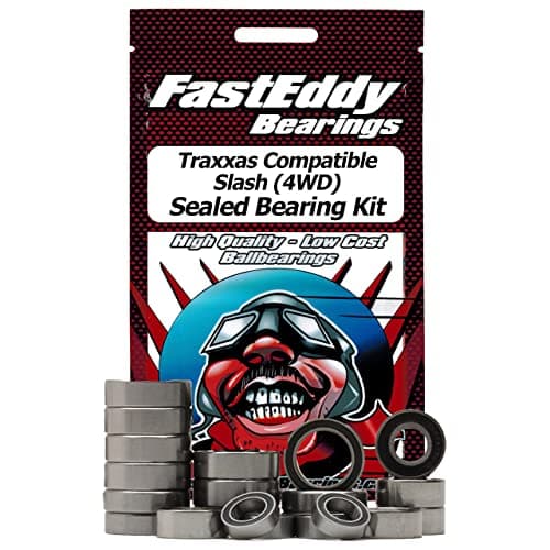 FastEddy Bearings Compatible with Traxxas Slash (4WD) Sealed Bearing Kit