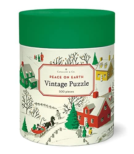 Cavallini, 500-Piece Puzzle, Peace on Earth