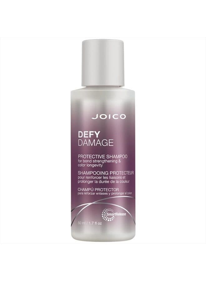 Defy Damage Protective Shampoo | For Color-Treated Hair | Strengthen Bonds & Preserve Hair Color | With Moringa Seed Oil & Arginine | 1.7 Fl Oz