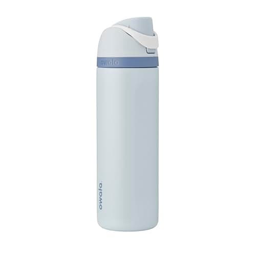 Owala Disney Princess FreeSip Insulated Stainless Steel Water Bottle with Straw for Sports and Travel BPAFree Sports Water Bottle 24 oz Cinderella
