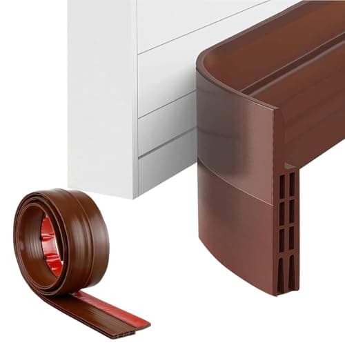 Copelle 39 Inch Silicon Door Guard Bottom Sealing Strip | Self Adhesive Door Gap Filler Rubber | Door Bottom Sealing Strip Guard | Protector from Cockroach, Insect, Bugs, Air & Dust