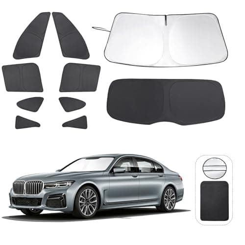 TINGLU Window Shades for Nissan Pathfinder 2022-2025 Accessories Car Side Full Windows Rear Triangular Windshield Sun Shade Sun UV Rays & Privacy Protection for Camping,Napping,and Relaxing 8PCS