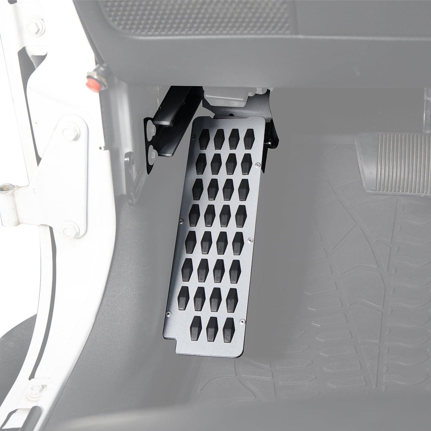 Wrangler JK Dead Pedal Left Side Foot Rest Kick Pad Panel for Jeep Wrangler 20072018 JK JKU Unlimited