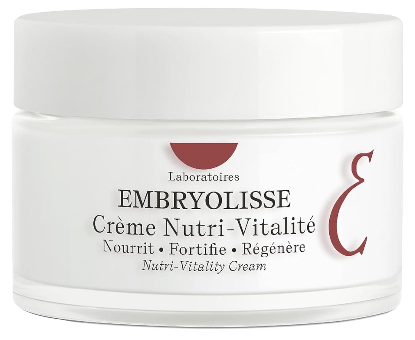 Embryolisse NutriVitality Face Cream Anti Aging Moisturizer For Softer Radiant Revitalized Skin For Mature Sensitive Skin Morning Night 169 floz
