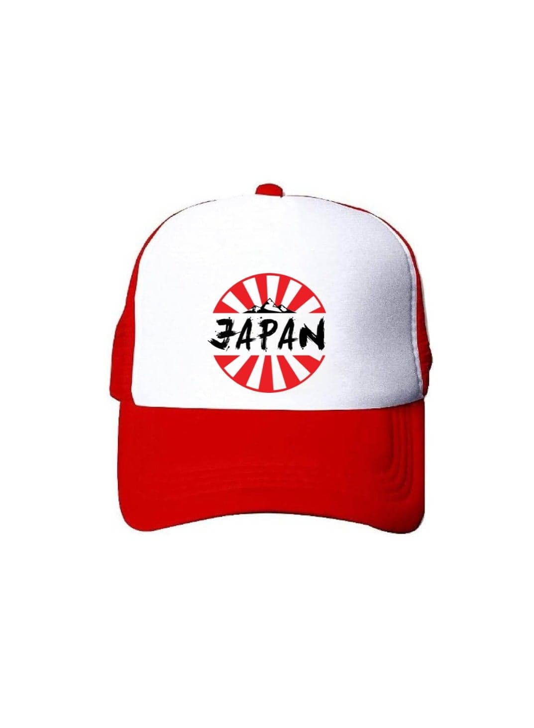Japan Mesh Cap With Plastic Closure For Men And Women–Perfect For National Day,Sports Activities And Casual Wear–Great Gift for Sports Fans And Events