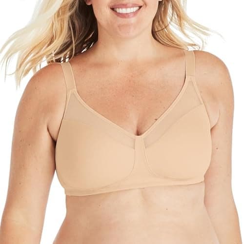 Playtex Women's 18 Hour Smoothing Minimizer Wireless Bra US4697
