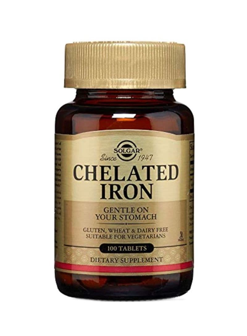 Chelated Iron Dietary Supplement - 100 Tablets