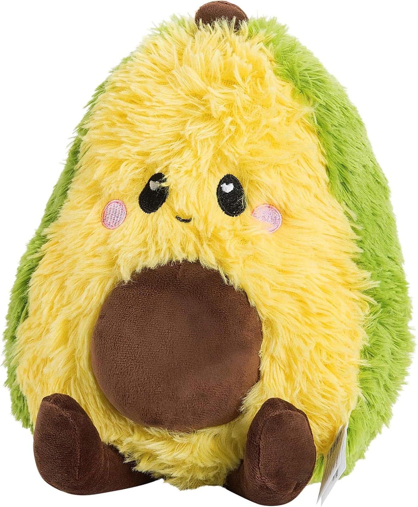 Happy Fuel Avocado Microwavable Unscented 15lbs Heating Pad For Women And Kids Cute Soft Cozy Pillow Plush Heatable Warm Stuffed Animals Kawaii Hot Cold Plushie Food Toy Avocado Gifts For Girls
