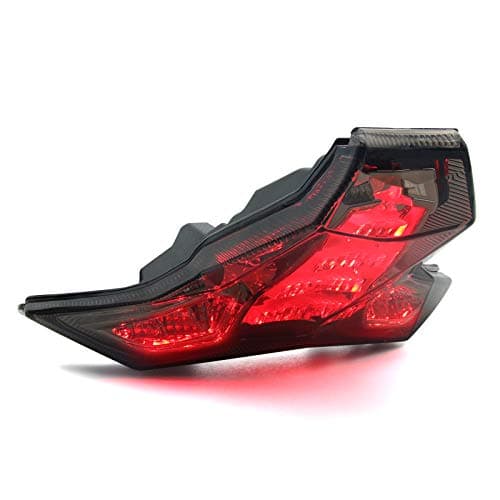 MFC PRO LED Tail Light Integrated Brake Stop Turn Signal Light For KAWASAKI 2019-2023 ZX-6R(636)/2014-2024 Z1000 ZX-10R ZX-10RR (Smoked Lens)
