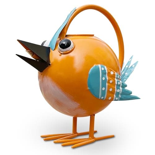 Metal Cute Bird Watering CanWatering Can IndoorOutdoor Plants Decorative Functional 18 L05 Gallon Water Pot for House Flowers Plant HomeFarmhouse Garden Decor