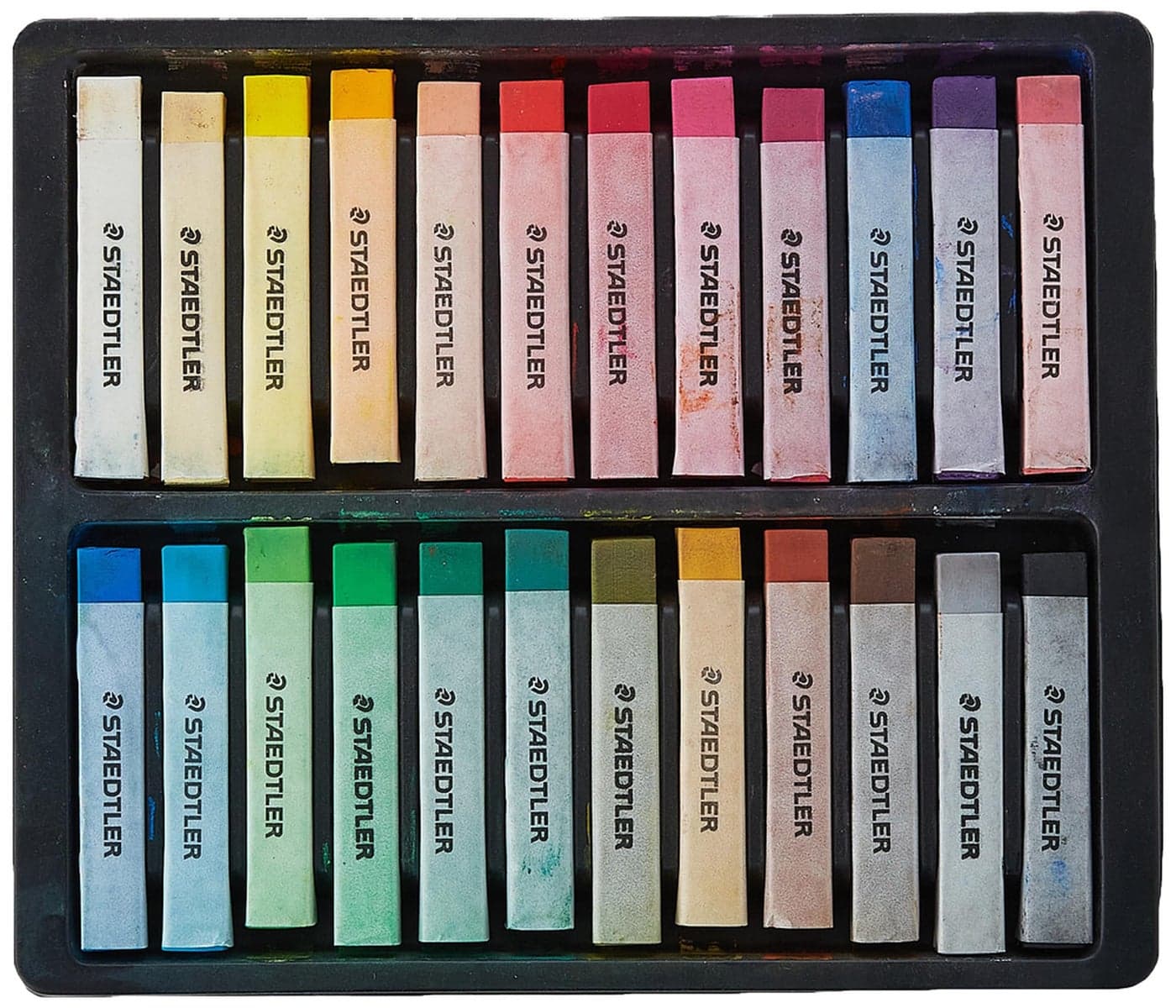 Staedtler Karat Premium Quality Soft Pastel Chalks 2430C24