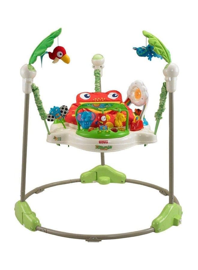 360° Fisher-Price Jumperoo Baby Bouncers, Easily Adjusts, Up To 3 Months